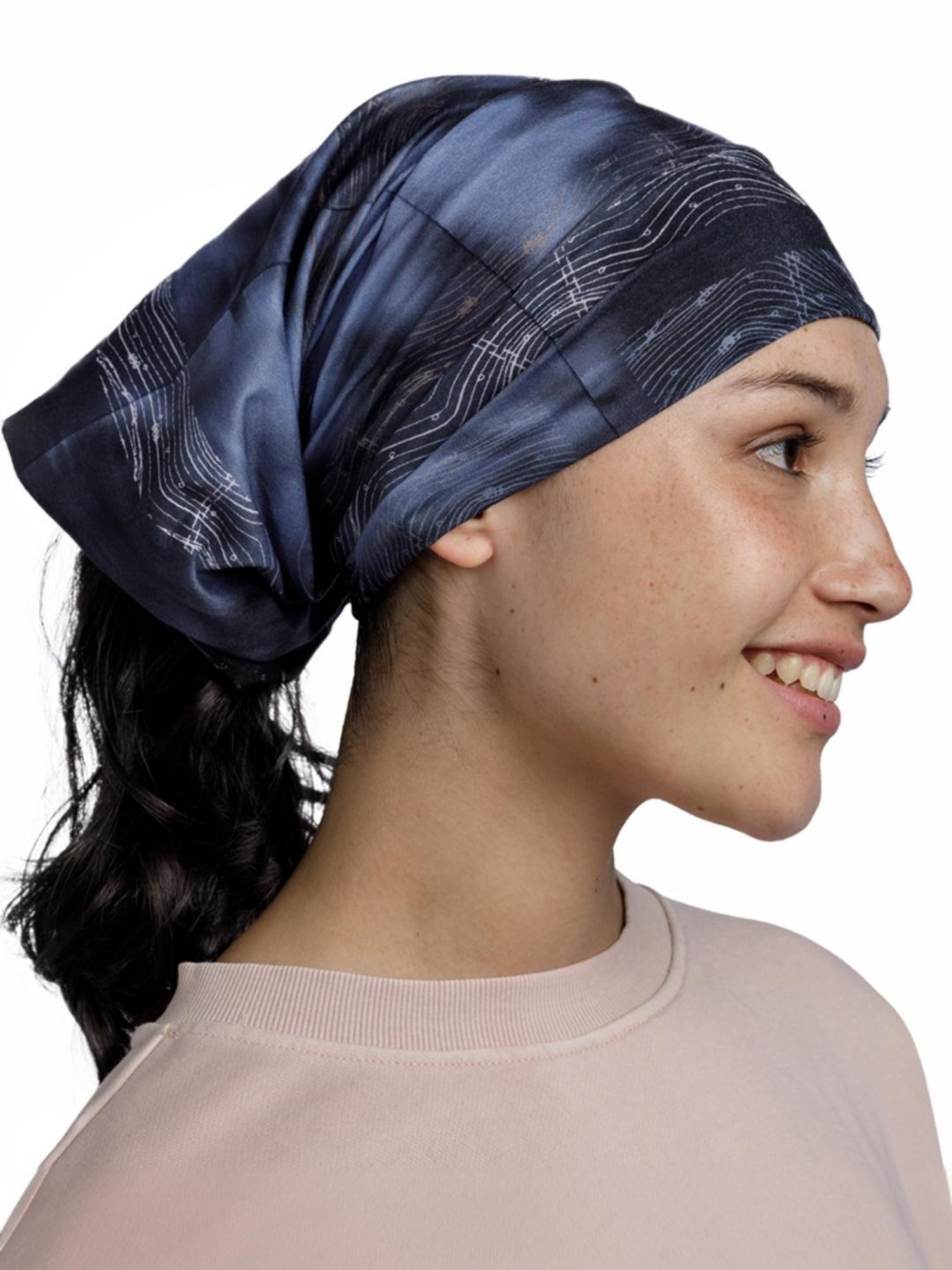 BUFF Indigo Blue Solid Bandana
