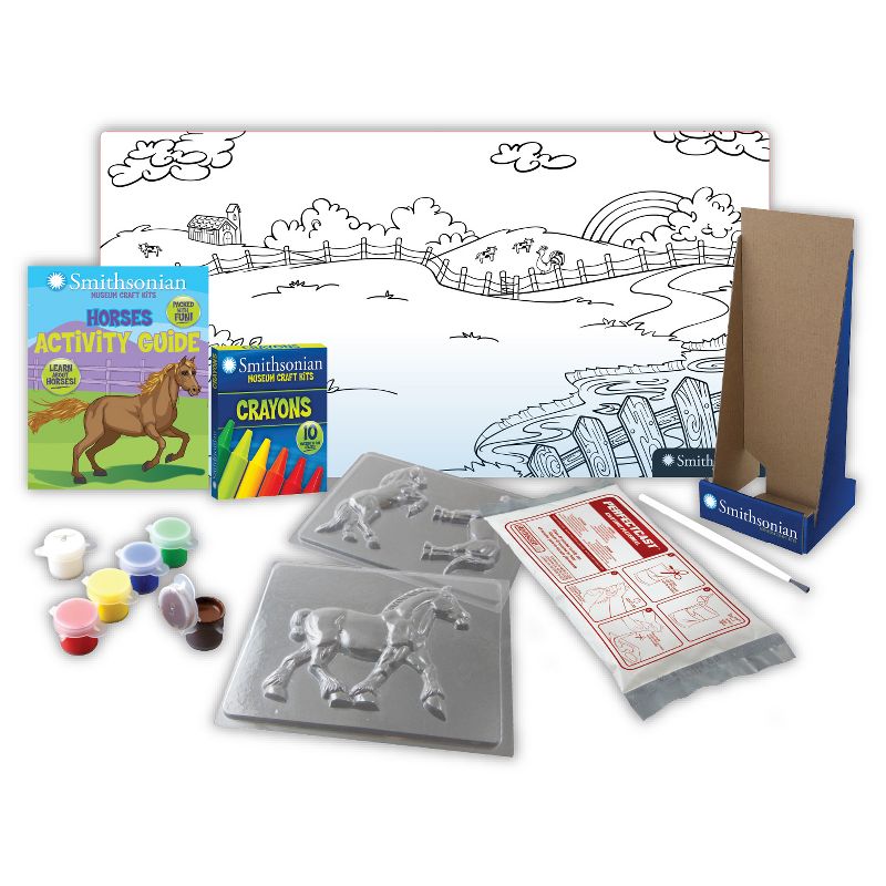 Smithsonian  Museum Crafting Kit - Horses