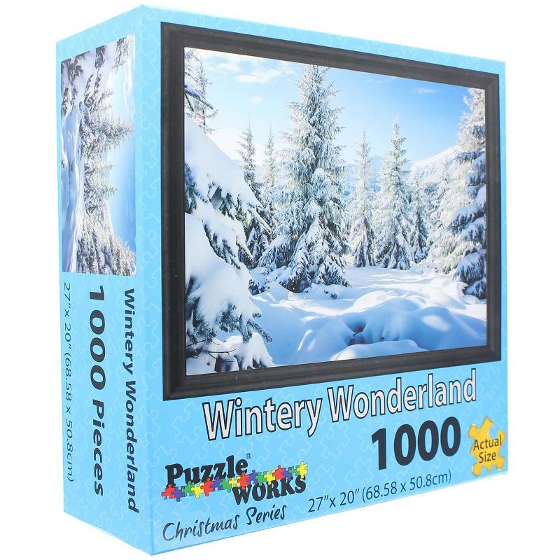 JPW Industries Inc. Wintery Wonderland 1000 Piece Jigsaw Puzzle