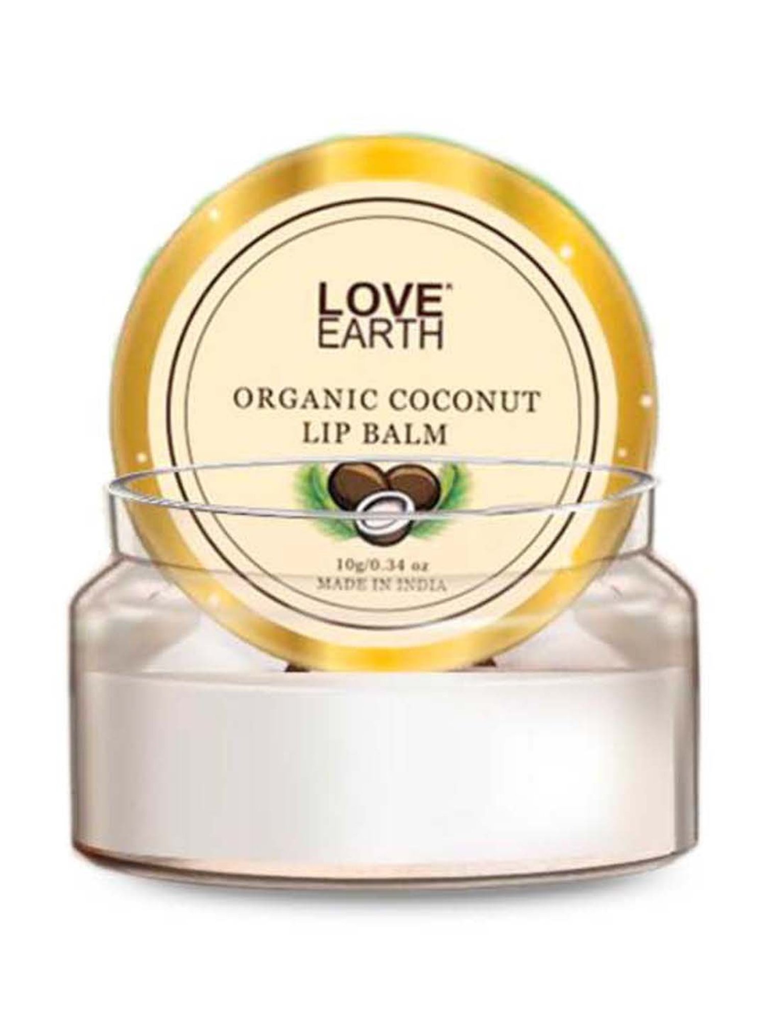 Love Earth Coconut Lip Balm - 10 gm