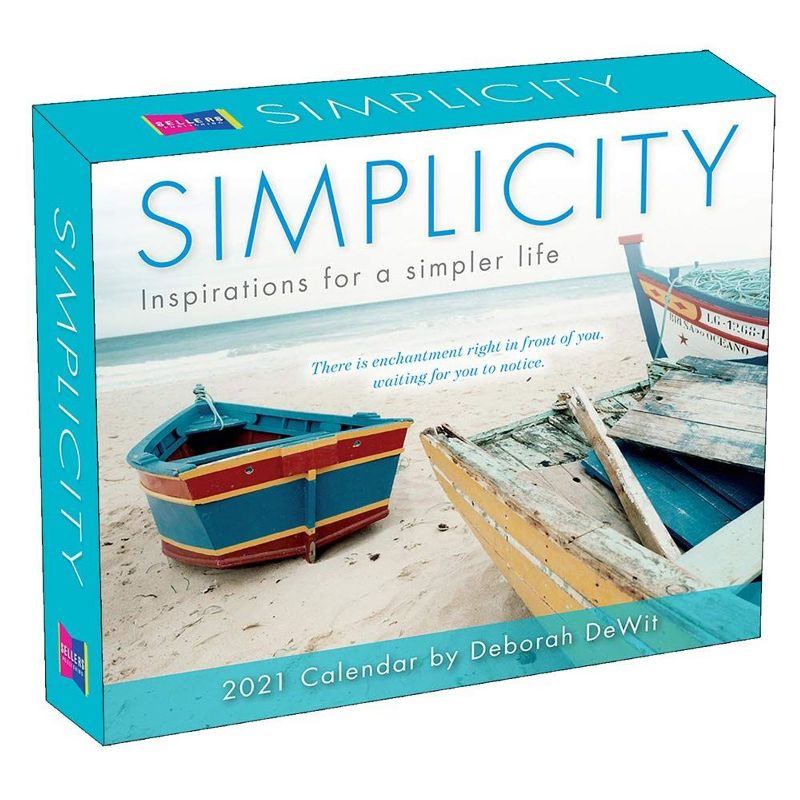 2021 Simplicity Inspirations for a Simpler Life Boxed Daily Calendar [Calendar] DeWit, Deborah