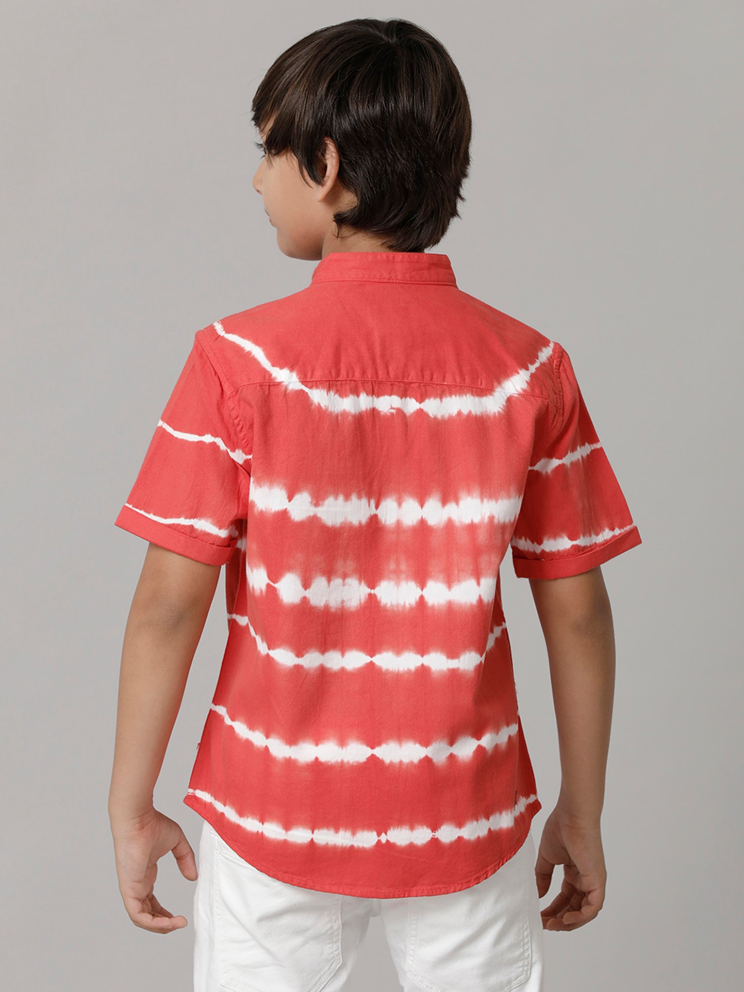 Under Fourteen Only Kids Red Tie Dye Shirt