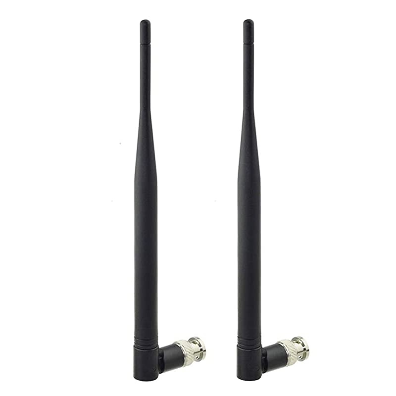 Wireless Microphone Receiver Antenna UHF 400MHz-960MHz BNC Male Antenna (2-Pack) for Wireless Microphone System Receiver Remote Digital Audio Mic Receiver Tuner UHF Ham Radio