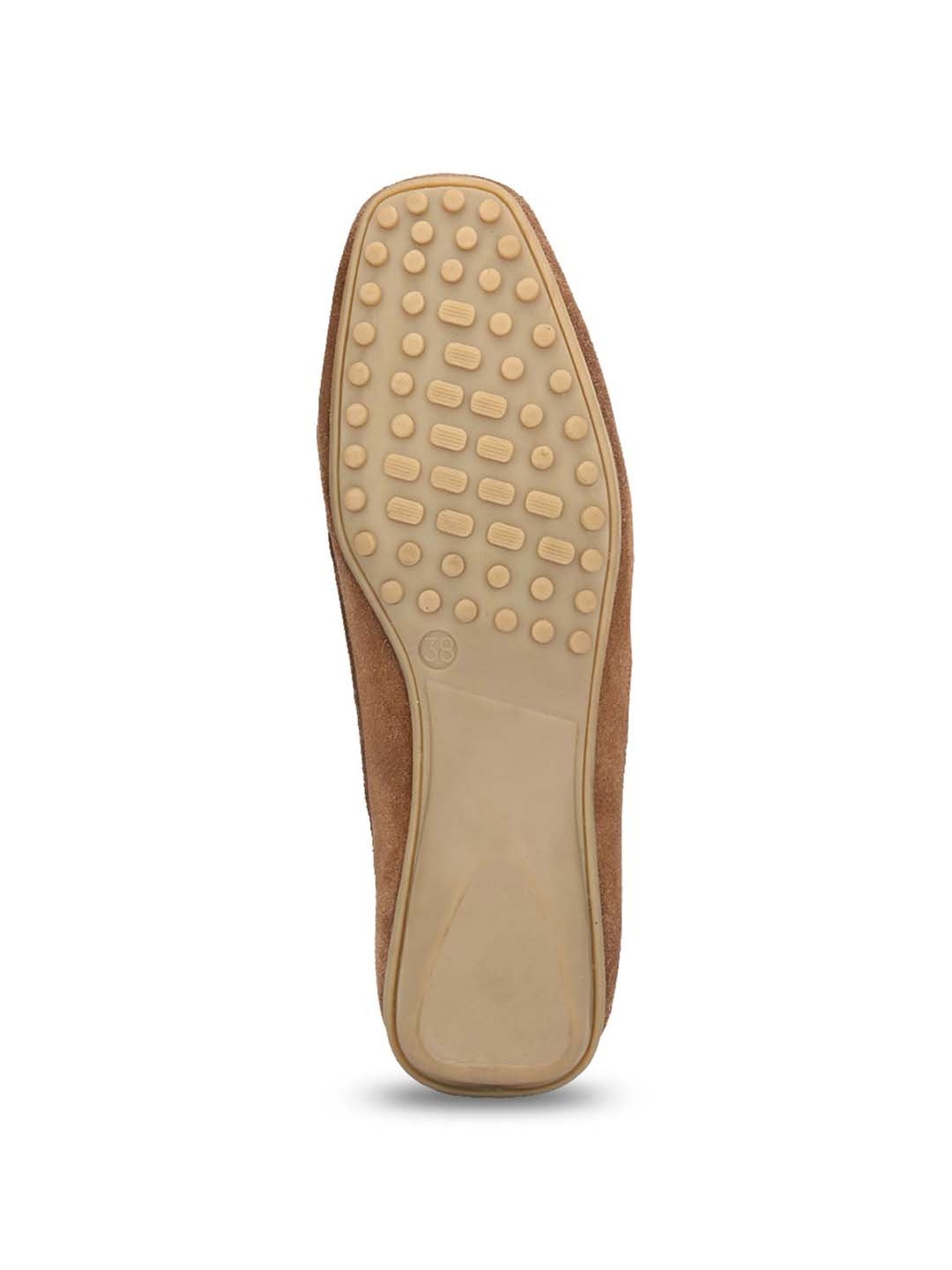 Carlo Romano Women's Tan Casual Loafers