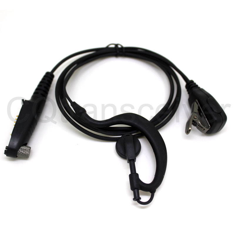 G shape In Ear Headset Earpiece for HYT Radio TC-610S TC-610P TC-710 TC-880GM