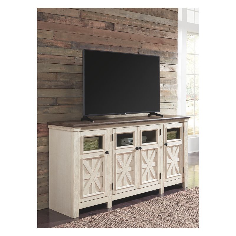 Bolanburg Extra Large TV Stand Brown/White - Signature Design by Ashley