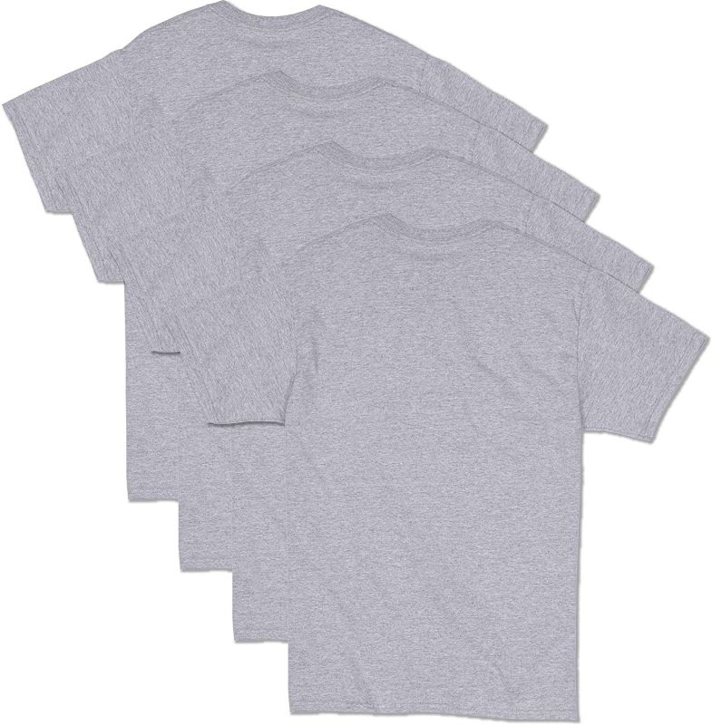 Hanes Men's ComfortSoft Short Sleeve T-Shirt (4 Pack )