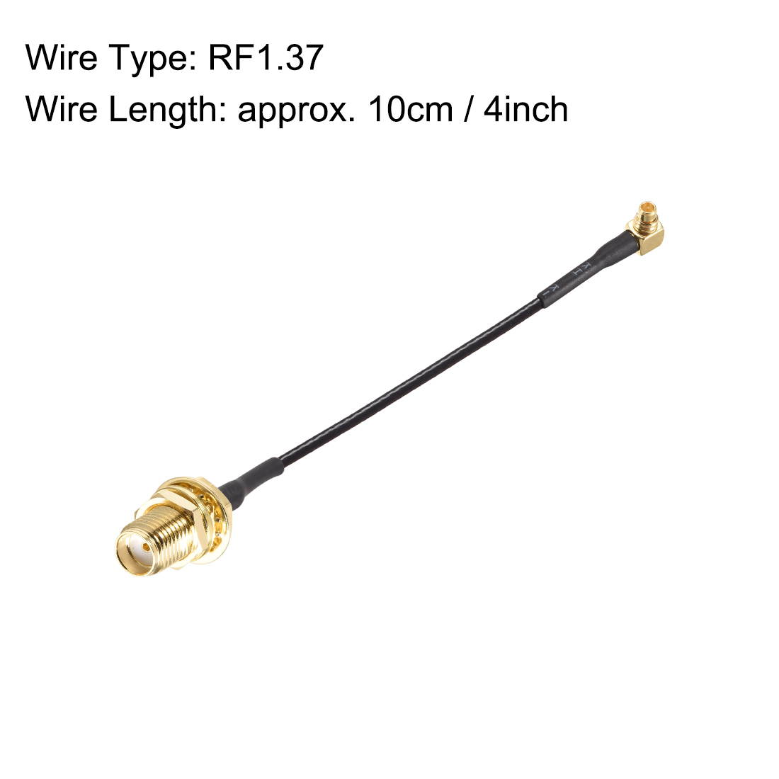 BJC RG-6 Coaxial Cable, 50 Foot, Black; Broadcast Quality Coax, Assembled in ...