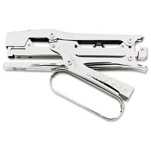 Ace Clipper Stapler Lightweight 210 Staple Capacity Chrome 07020
