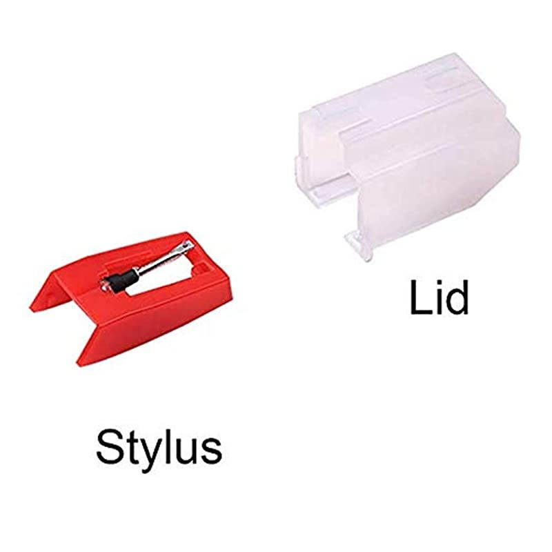 5 Pcs Diamond Stylus Ceramic Replacement Phonograph Record Player Turntable Needle