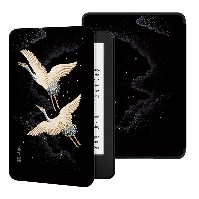 Case for AllNew Kindle10th Gen 2019 Release PU Leather Cover with Auto WakeSleepFits  AllNew Kindle 2019Will not fit Kindle Paperwhite or Kindle OasisFlying Birds