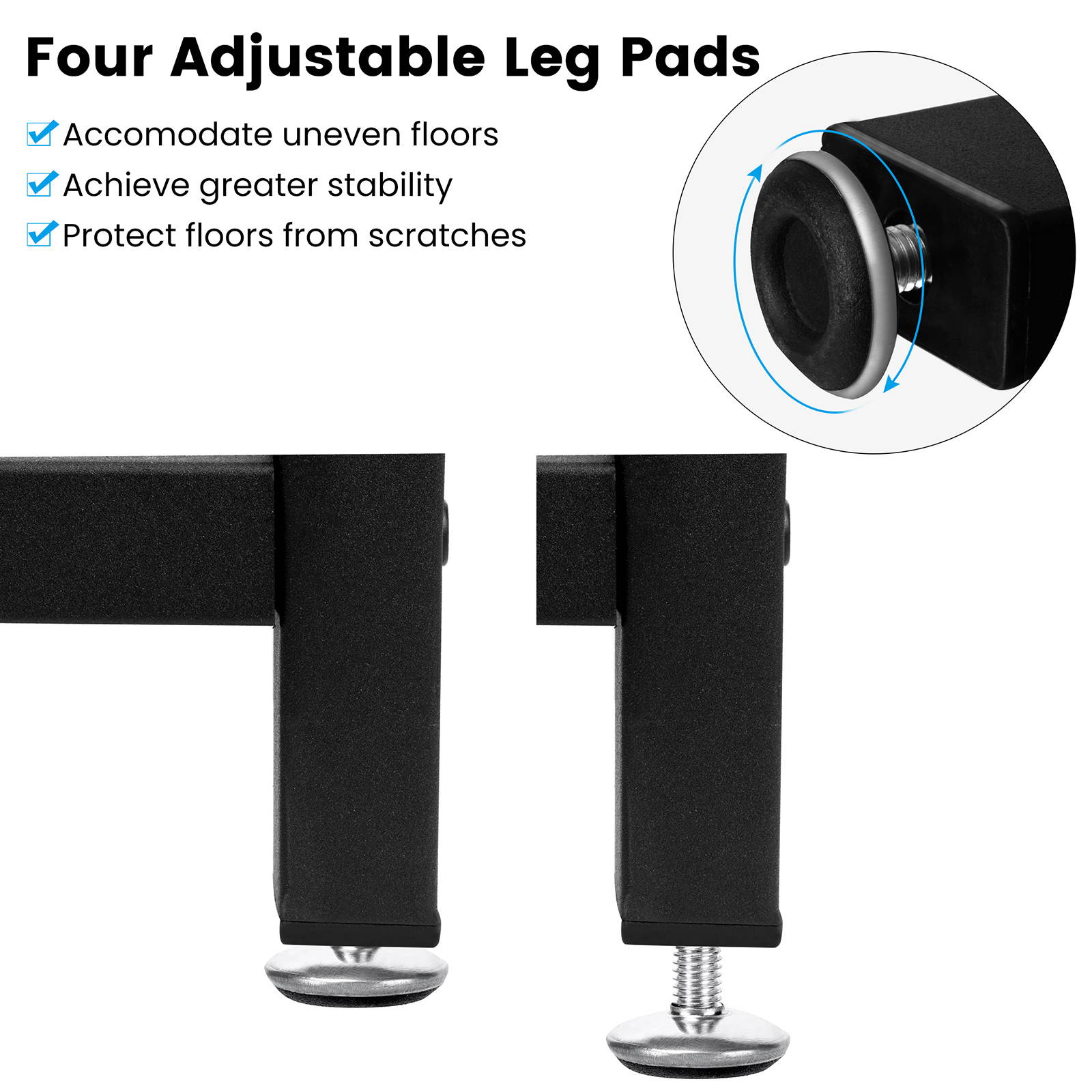 Greatlizard L-Shaped Computer Desk, 55-Inch Corner Desk for Home Office Writing Study Workstation Table with Storage Shelf, Adjustable 2 Person Long Desk PC Laptop Table for Space Saving