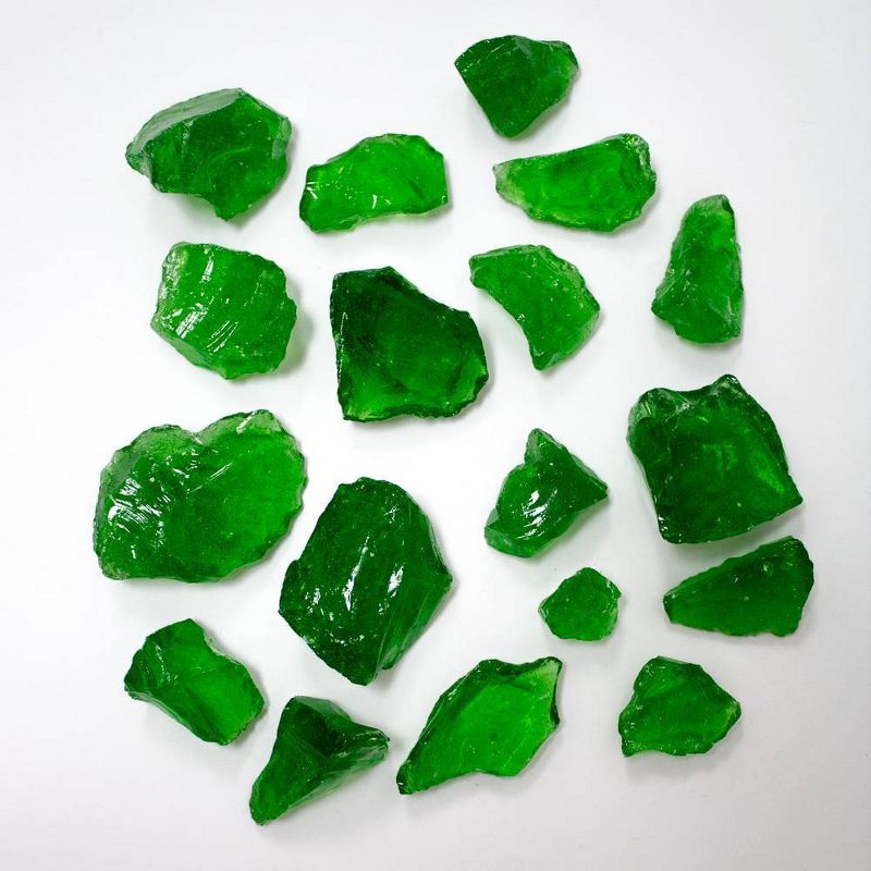Recycled Fire Pit Fire Glass - Green - AZ Patio Heaters