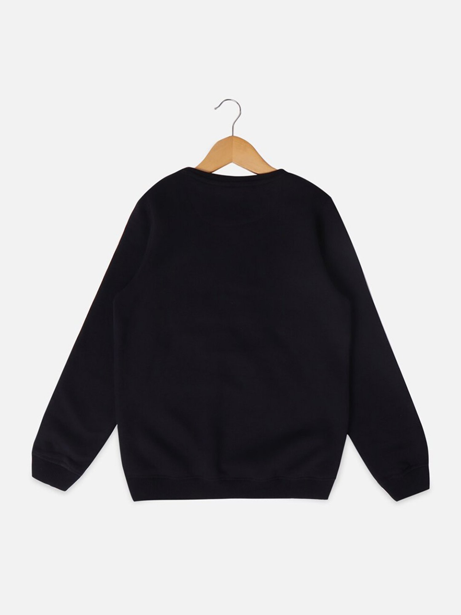 Allen Solly Junior Navy Shimmer Full Sleeves Sweatshirt