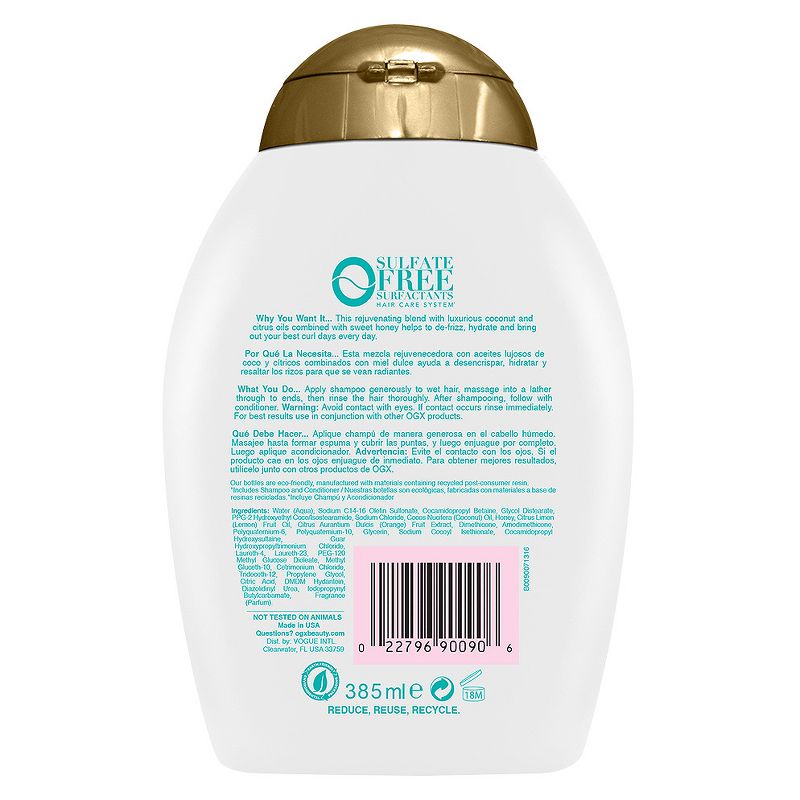 OGX Quenching+ Coconut Curls Shampoo - 13 fl oz