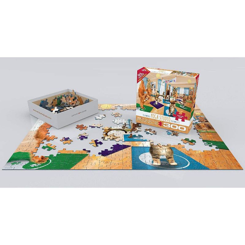 Eurographics Inc. Yoga Studio 300 Piece XL Jigsaw Puzzle