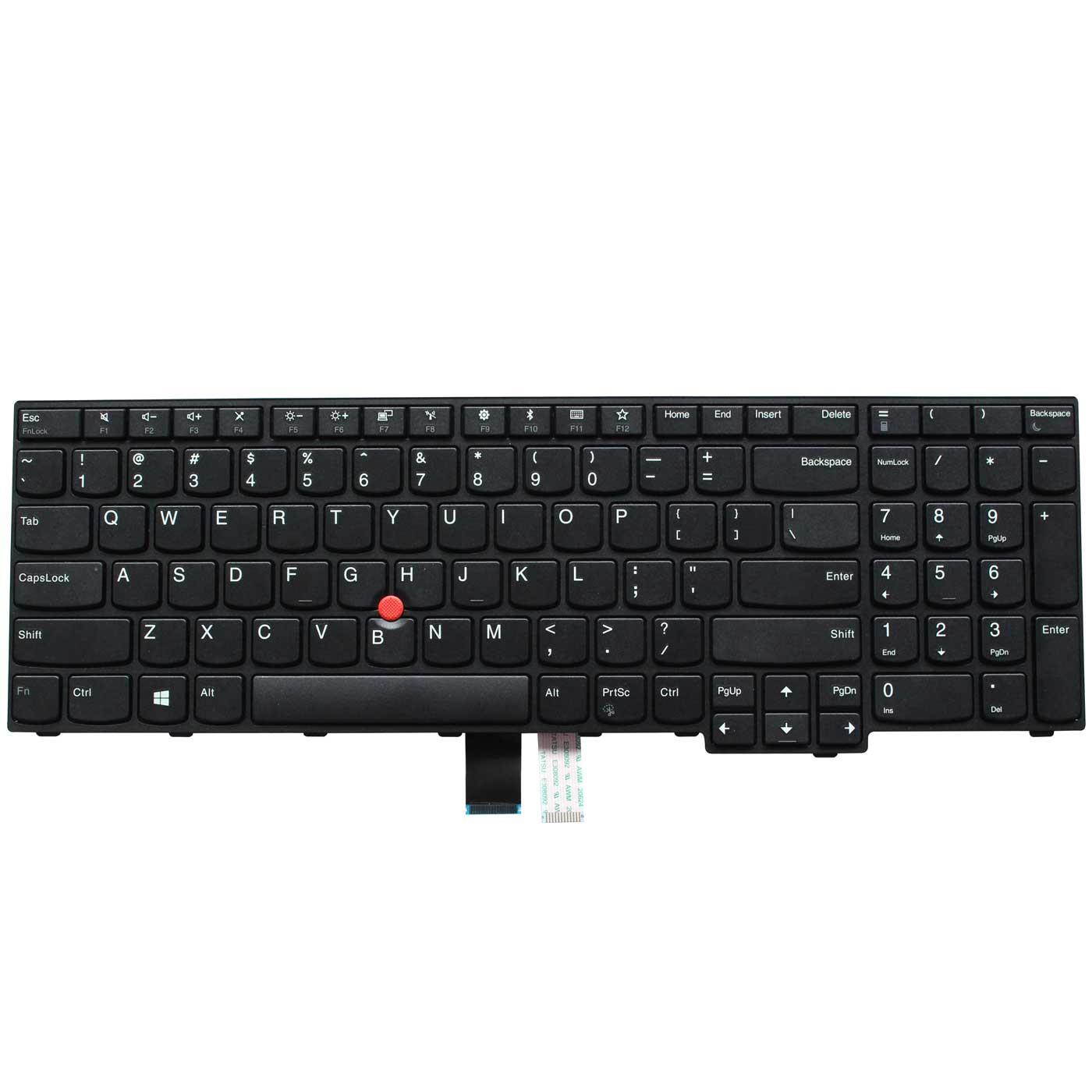 AUTENS Replacement US Keyboard for Lenovo ThinkPad E570 E570c E575 Laptop No Backlight