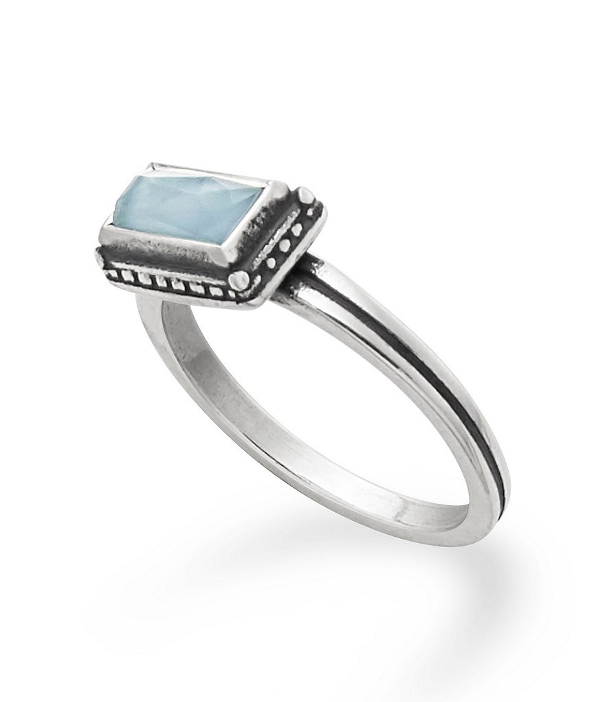 James Avery Palais Bleu Clair Triplet Ring