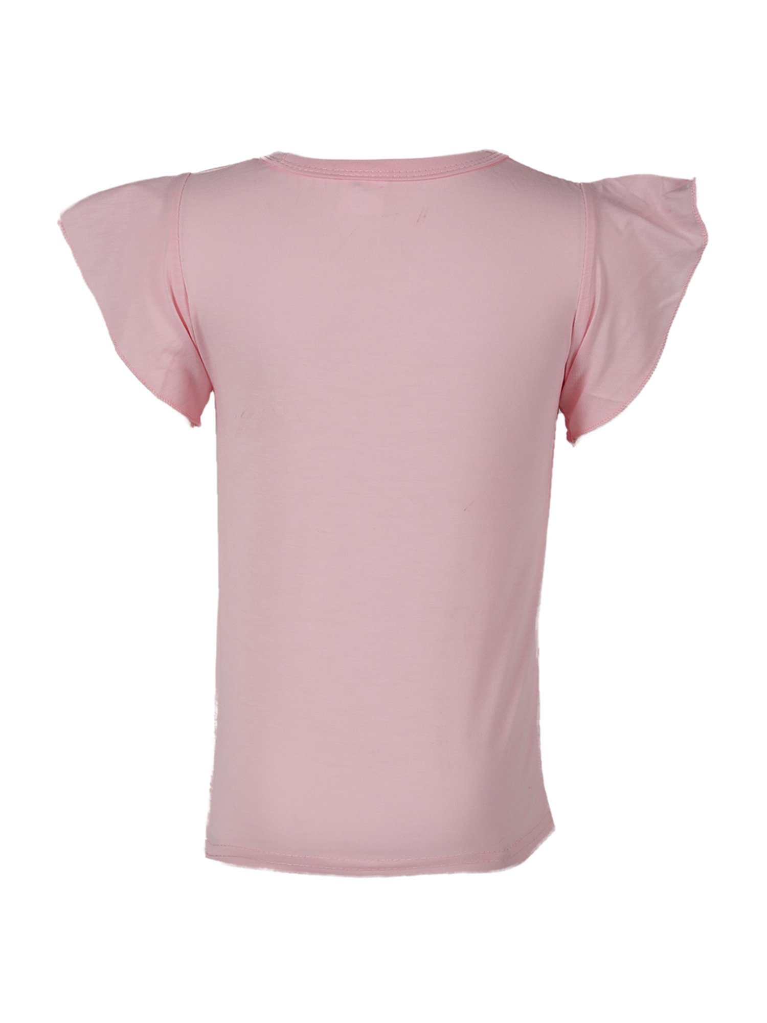 Passion Petals Kids Pink Cotton Printed Top