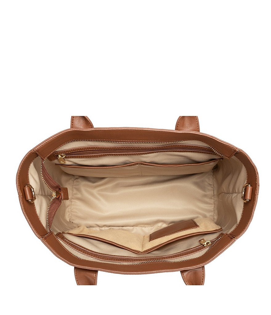 Ju-Ju-Be Eco Leather Zip Top Tote Bag