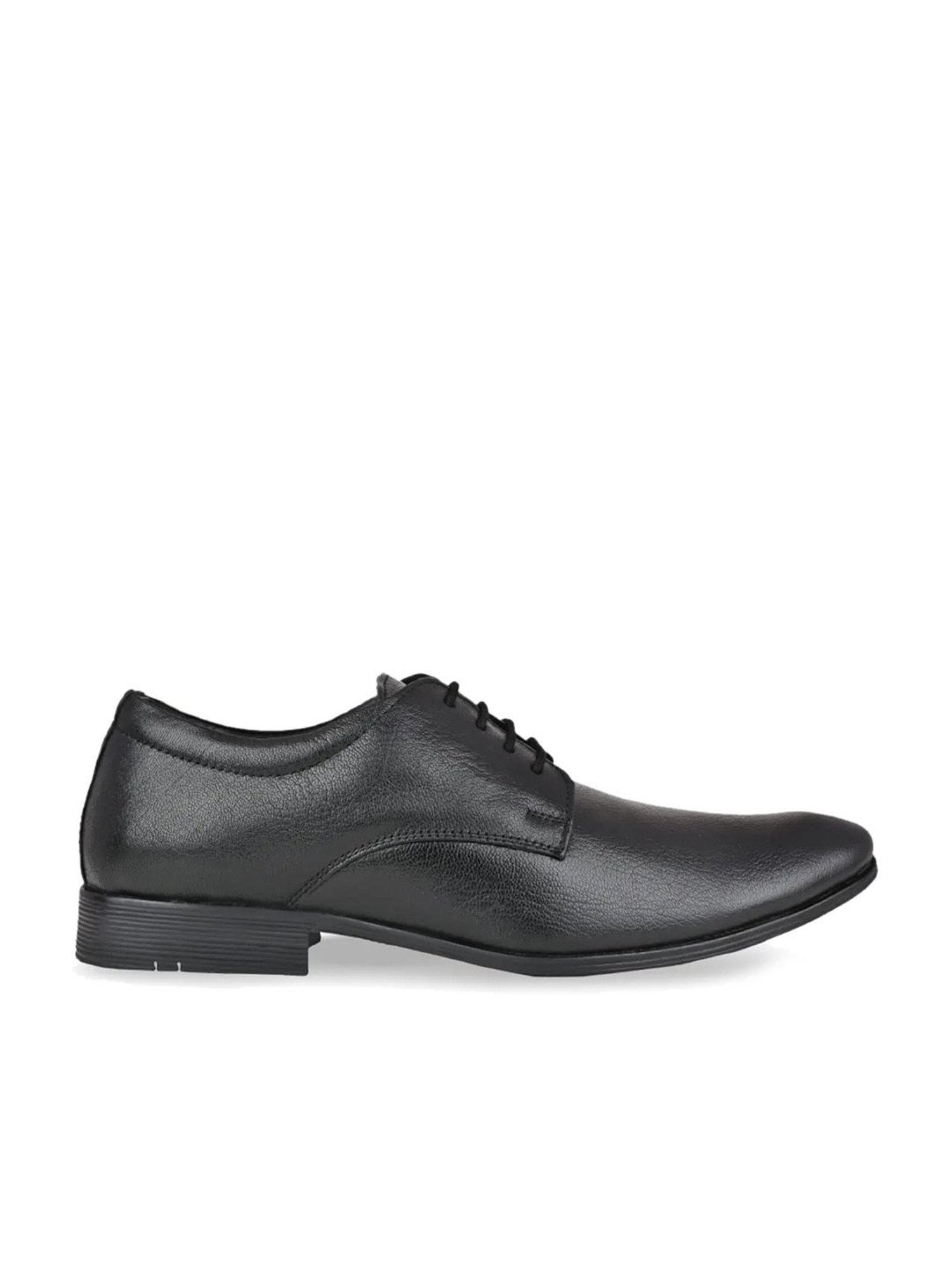 Regal Men's Black Derby Shoes