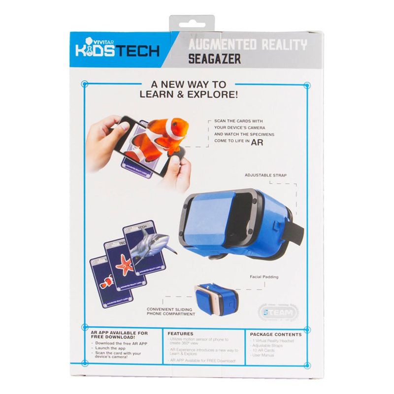Vivitar KidsTech Augmented Reality Seagazer Underwater Exploration Kit with Headset