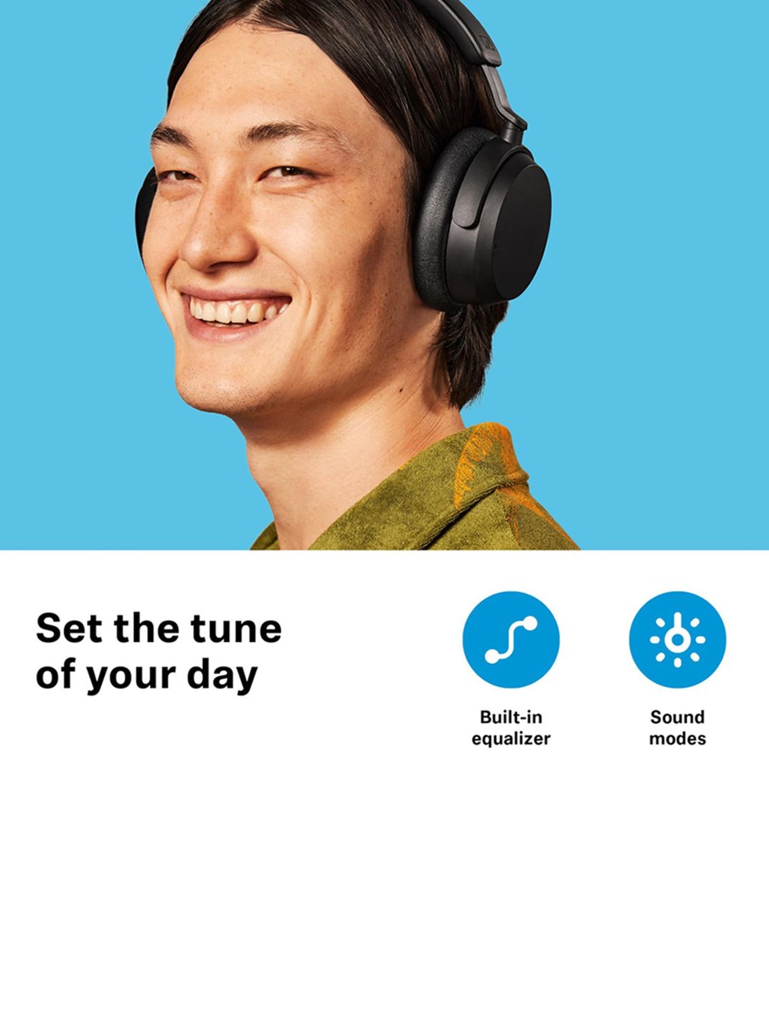 Major IV On Ear Wireless Bluetooth Headphone with Microphone (Black, True Wireless)