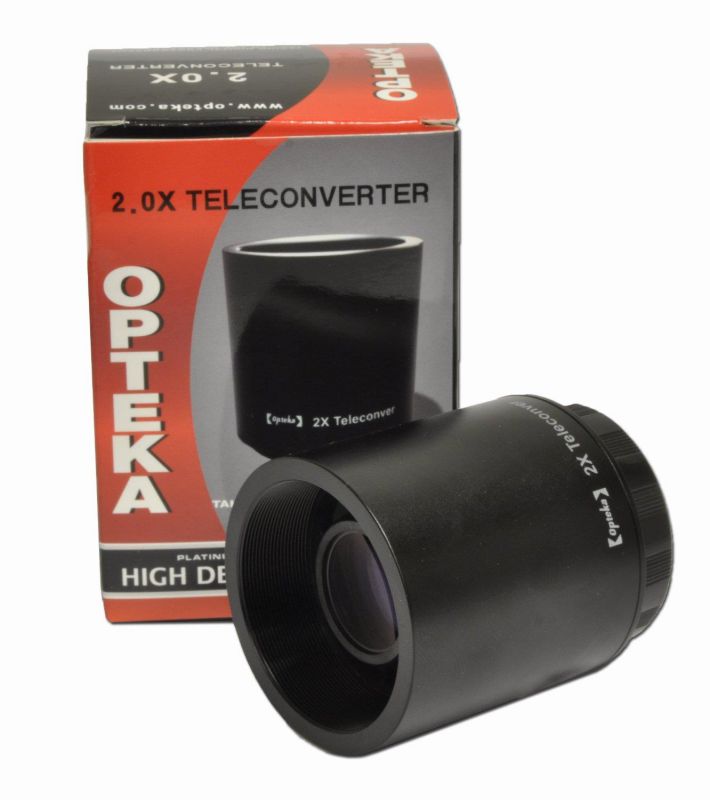 Opteka HD 500mm / 1000mm f/8 Preset Telephoto Lens for Panasonic Lumix DMC G1, GH1, GF1, G10, G2 GH2, GF2, Olympus PEN E-P1, E-P2, E-PL1, E-PL1s, E-PL2 and other Micro Four Thirds Digital SLR Cameras