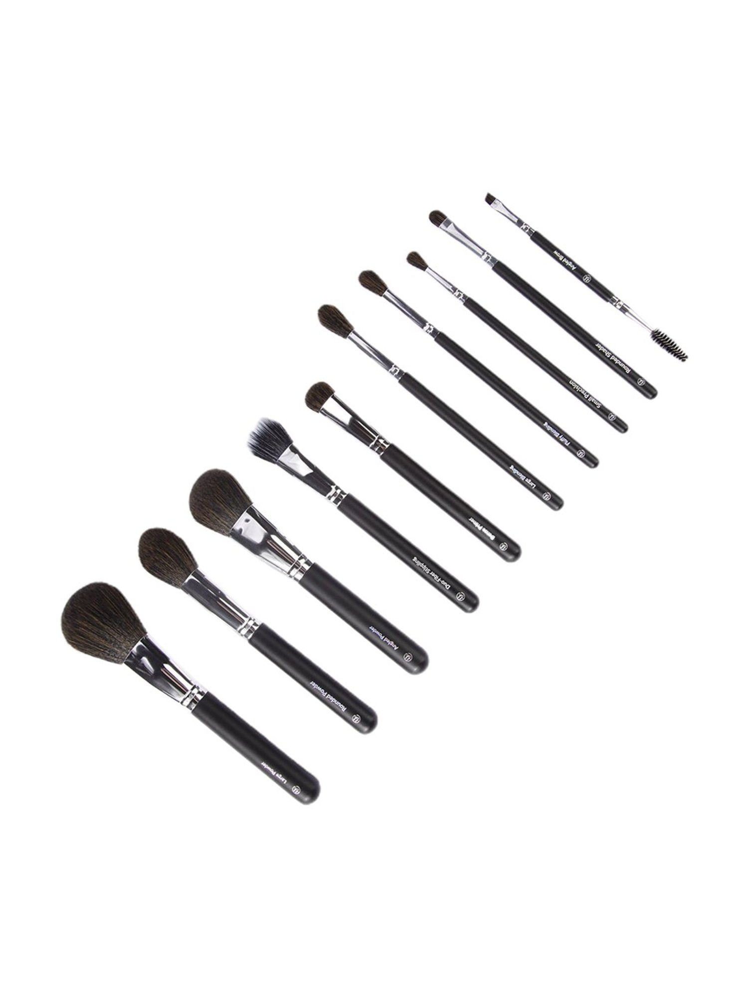 Bh Cosmetics Ultimate Essentials Face & Eye Brush Set with Bag