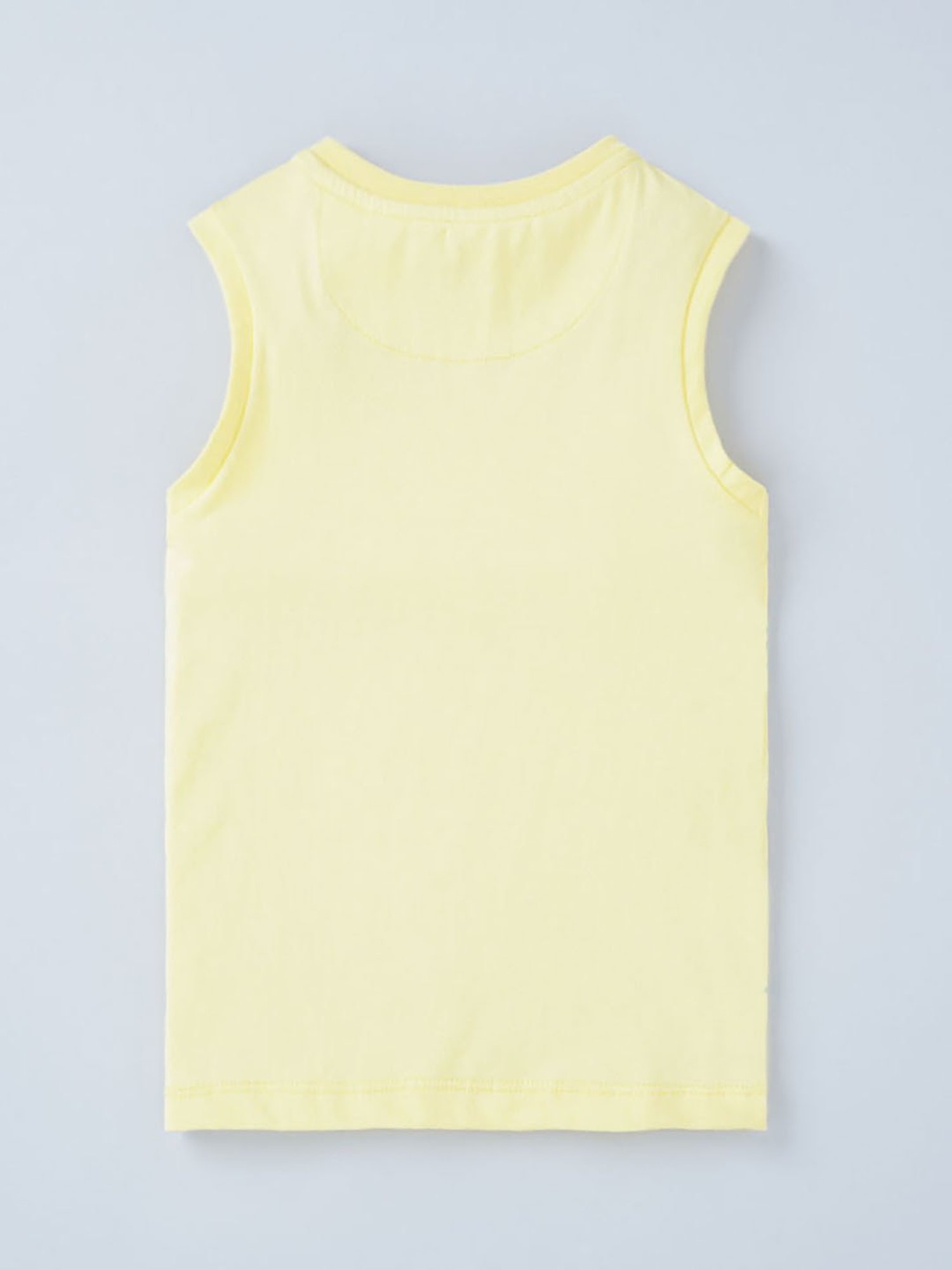 Ed-a-Mamma Kids Yellow Striped Vest T-Shirt