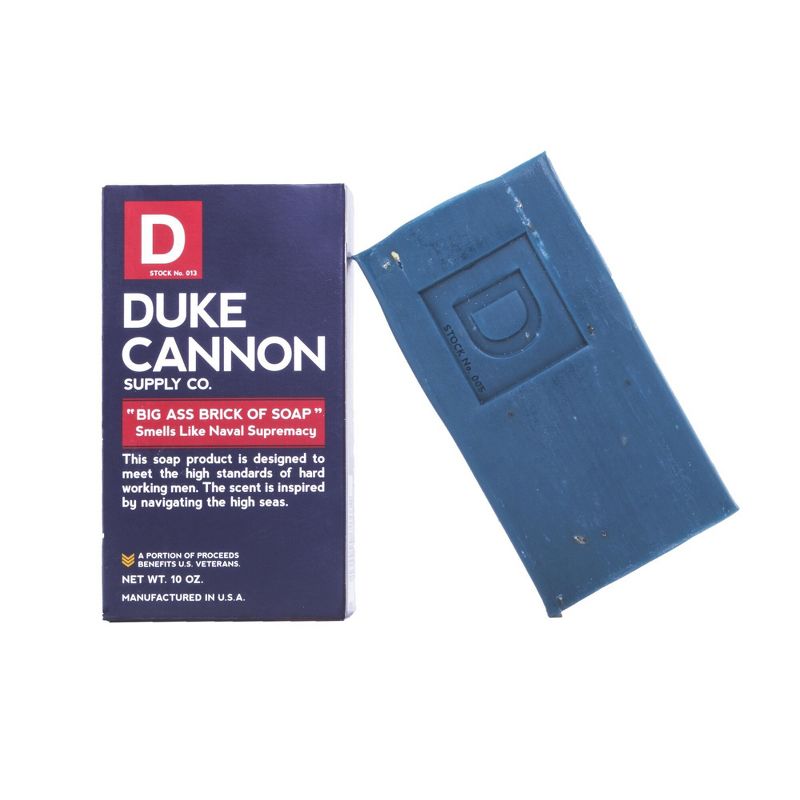 Duke Cannon Bar Soap Smells Like Naval Supremacy - 10oz