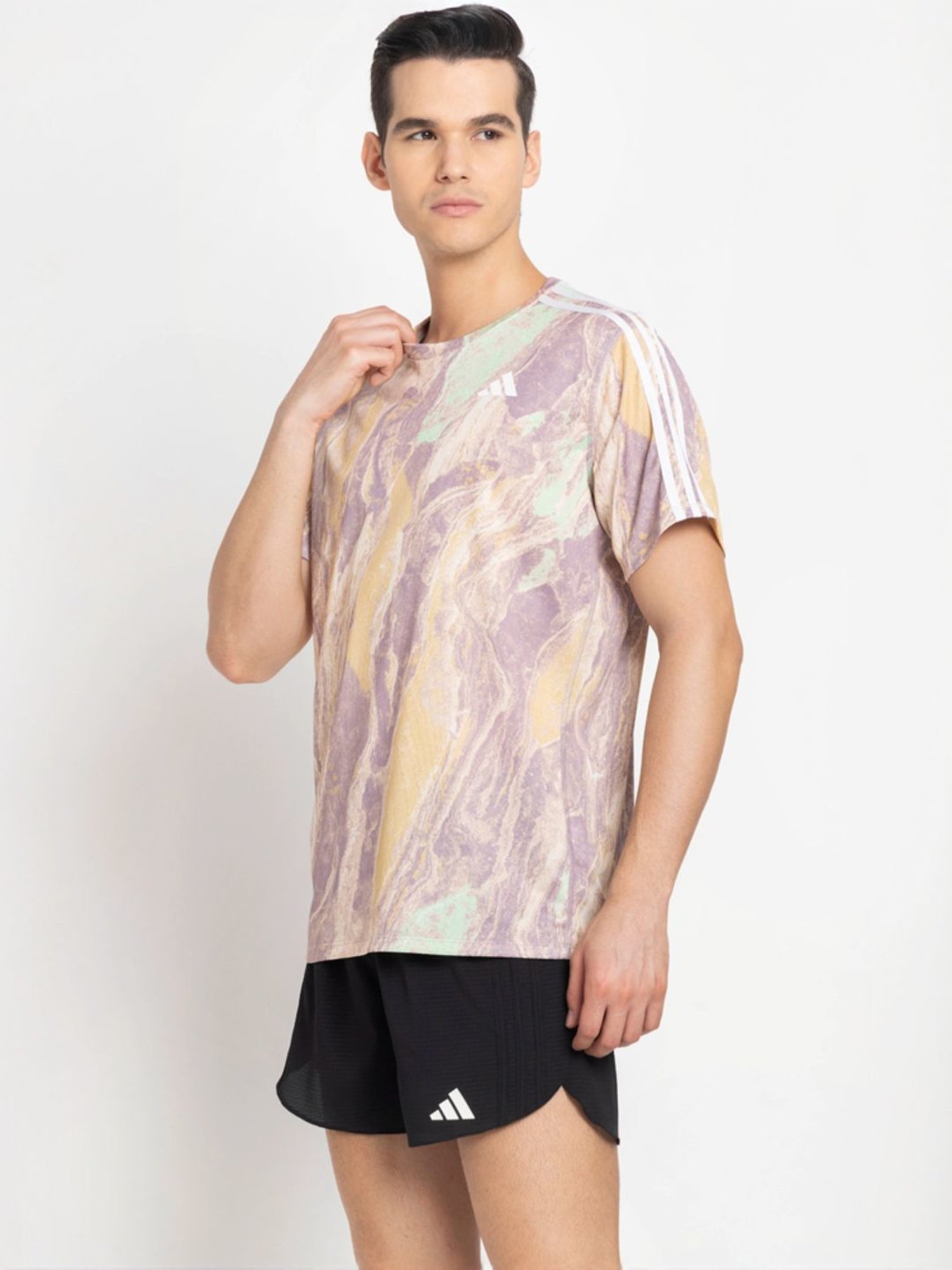 Columbia Black Regular Fit Sports T-Shirt