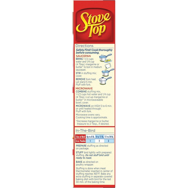 Stove Top Traditional Sage Stuffing Mix 6oz