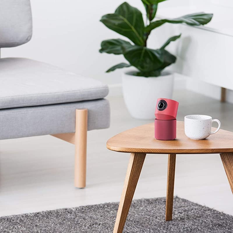 Wireless HD Indoor PanTilt Security Camera with 5Day Free Cloud Recording Smart Mobile App Night Vision Motion Sound Detection 2Way Audio 24 50GHz Works with Alexa Google Home