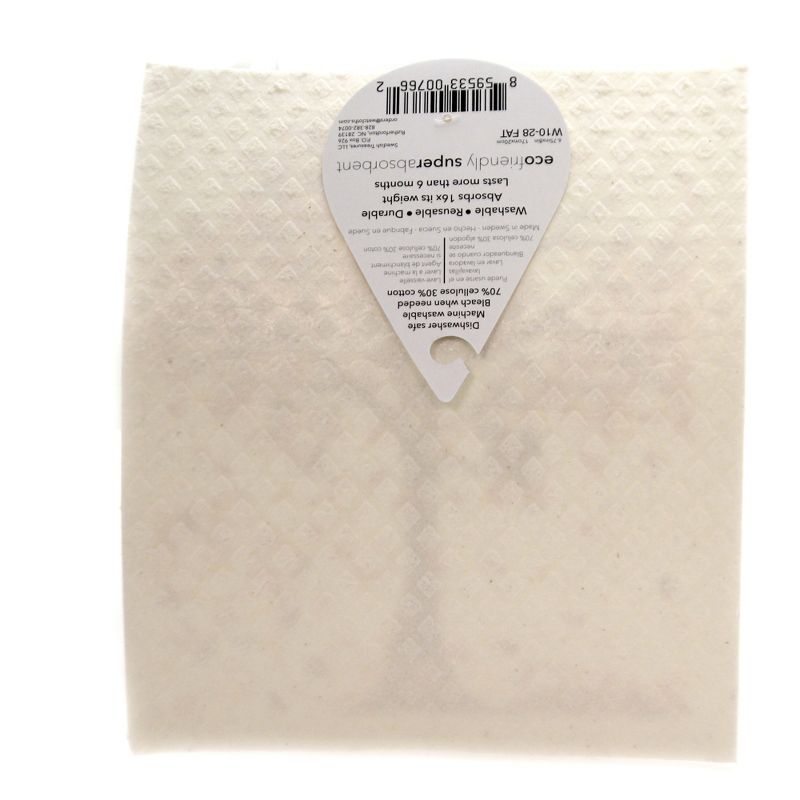 Swedish Dish Cloth 7.75" Fall Tree Absorbent Cleaning Cloth Squirrel  -  Dish Cloth