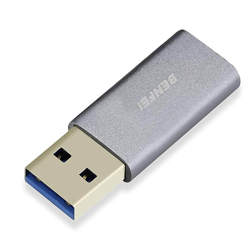 USB C Female to USB 30 Male Adapter  2 Pack Type C to USB 30 A Adapter Compatible with Laptops Power Banks Chargers and More Devices with Standard USB A Ports