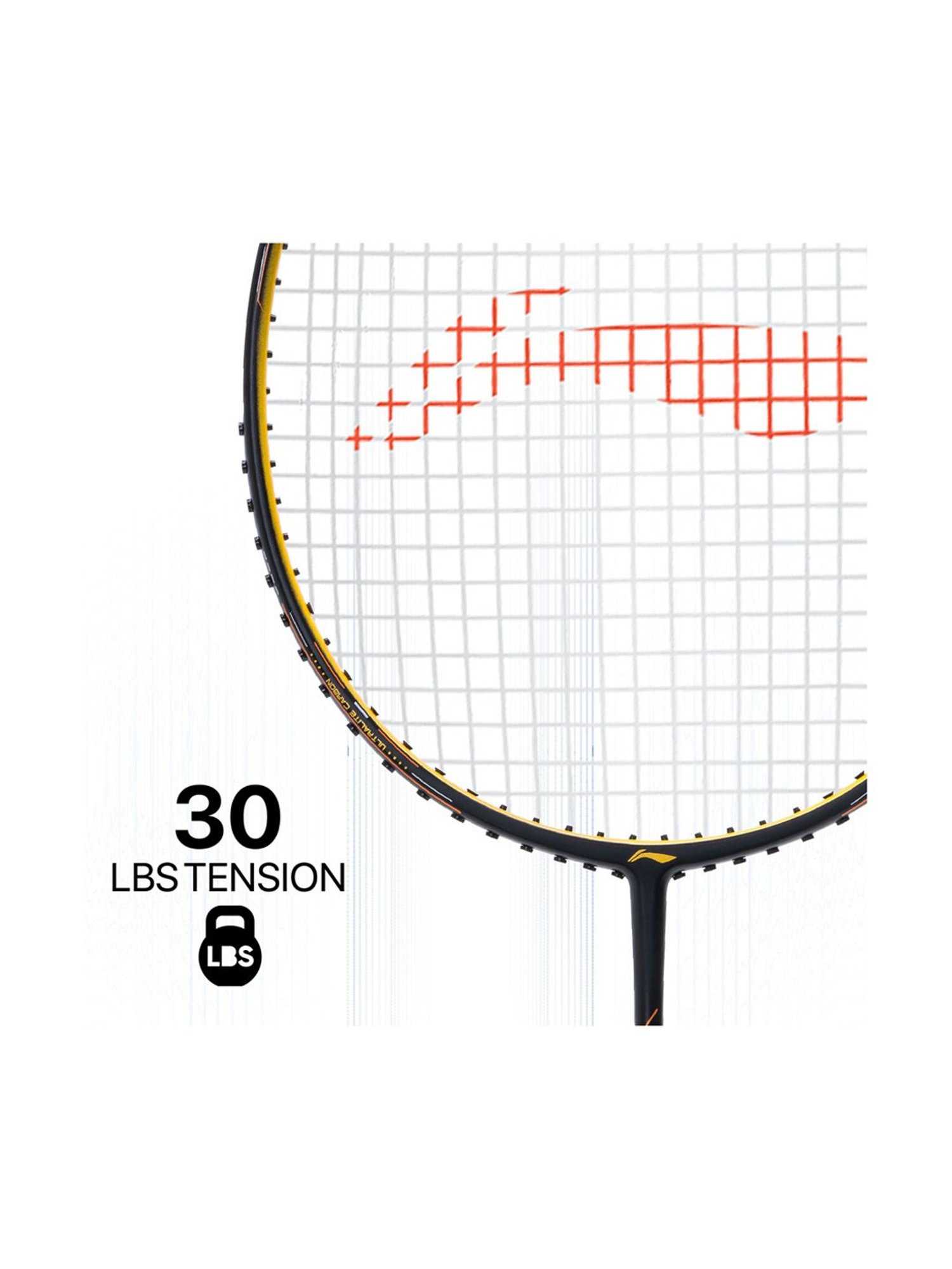 Li-Ning Wind Lite 900 II Badminton Racket (Black) Size - Medium
