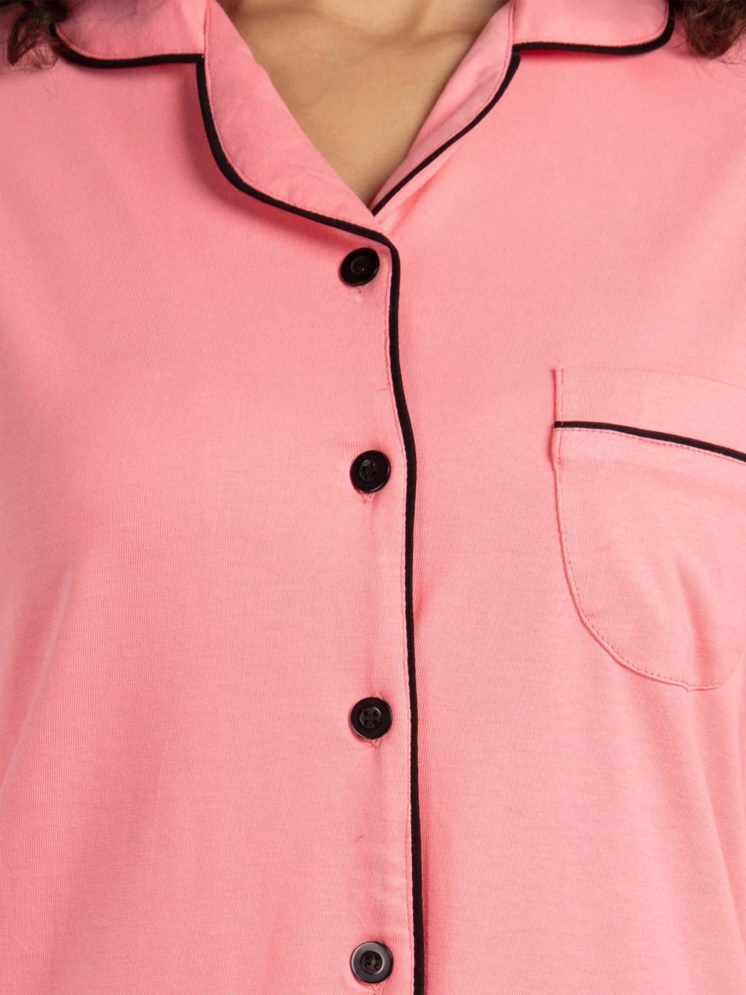 Nite Flite Pink Shirt With Pyjamas