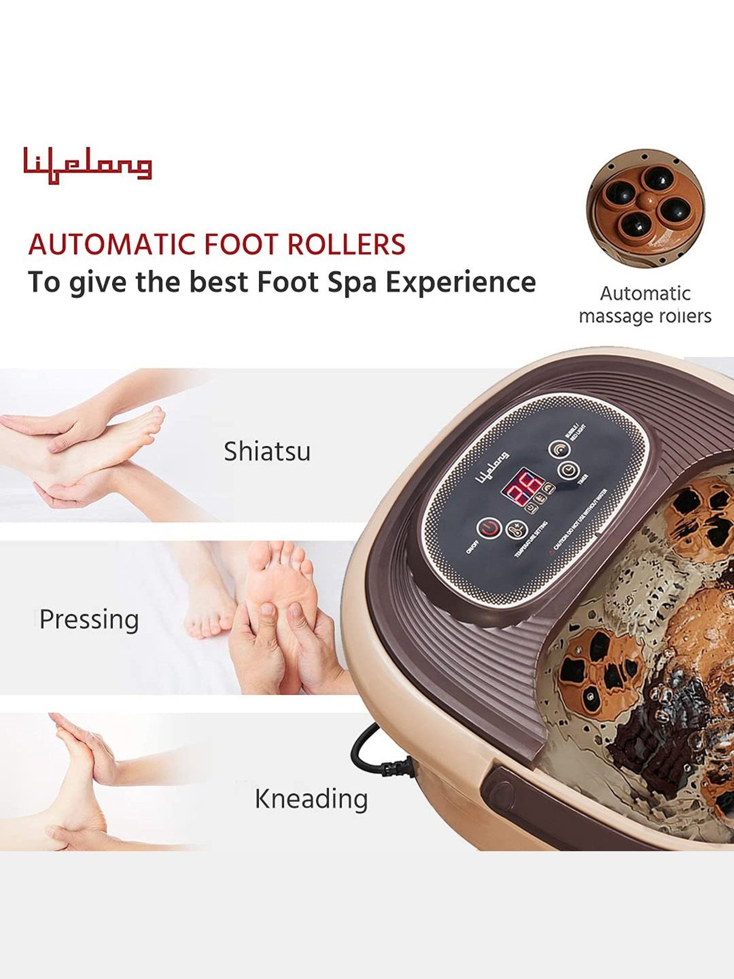 Caresmith Bloom Rose Quartz Gua Sha Face Massage Tool for Women, Battery Powered (Rose Quartz)