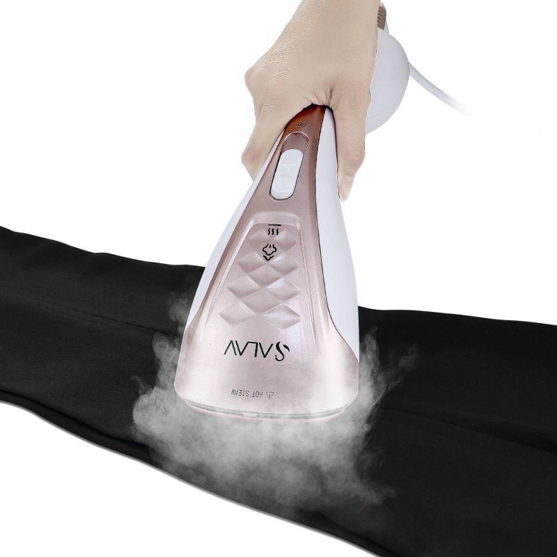 SALAV Duopress Handheld Garment Steamer Iron Rose Gold