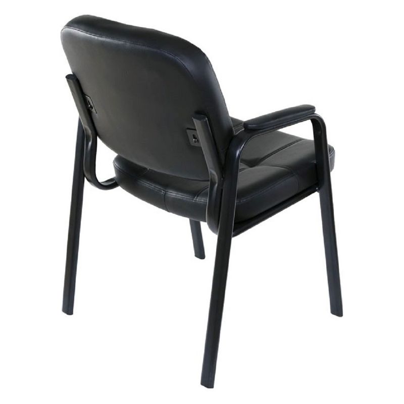 Basics Guest Reception Chair Black - OneSpace