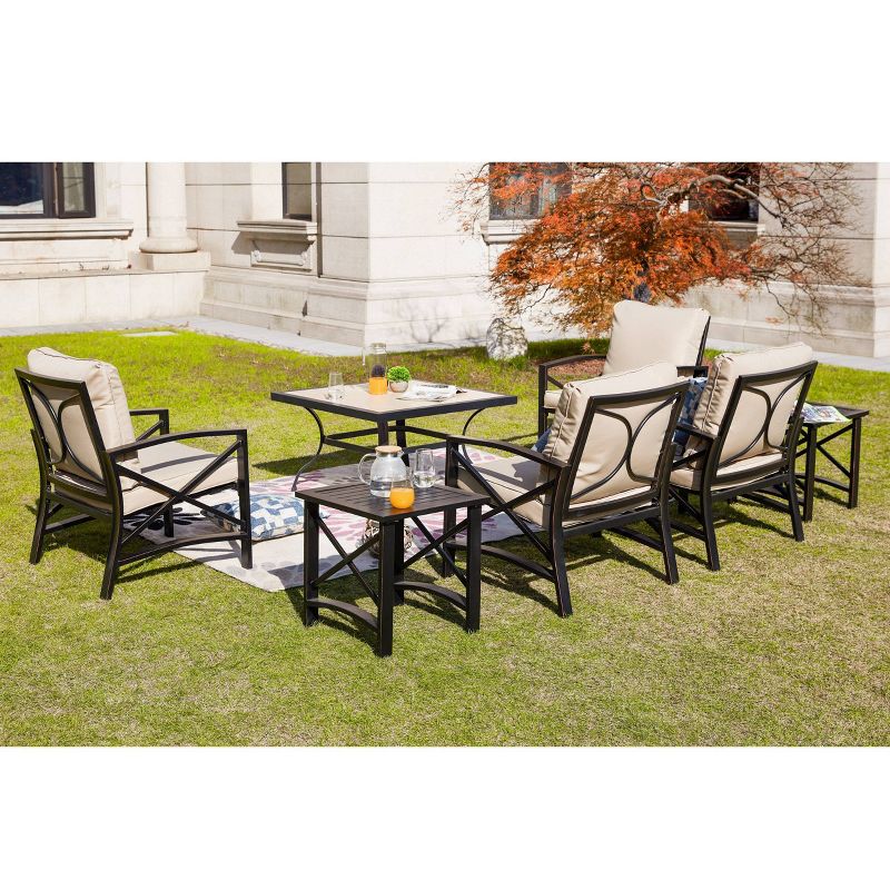 7pc Patio Conversation Set - Patio Festival
