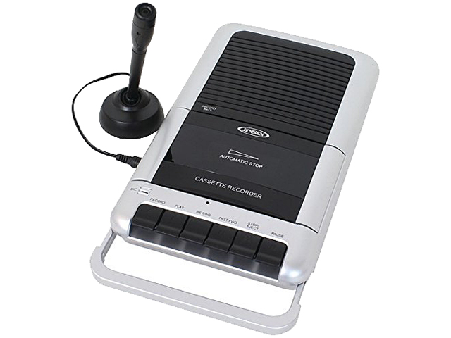 Jensen Portable Cassette Player MCR100