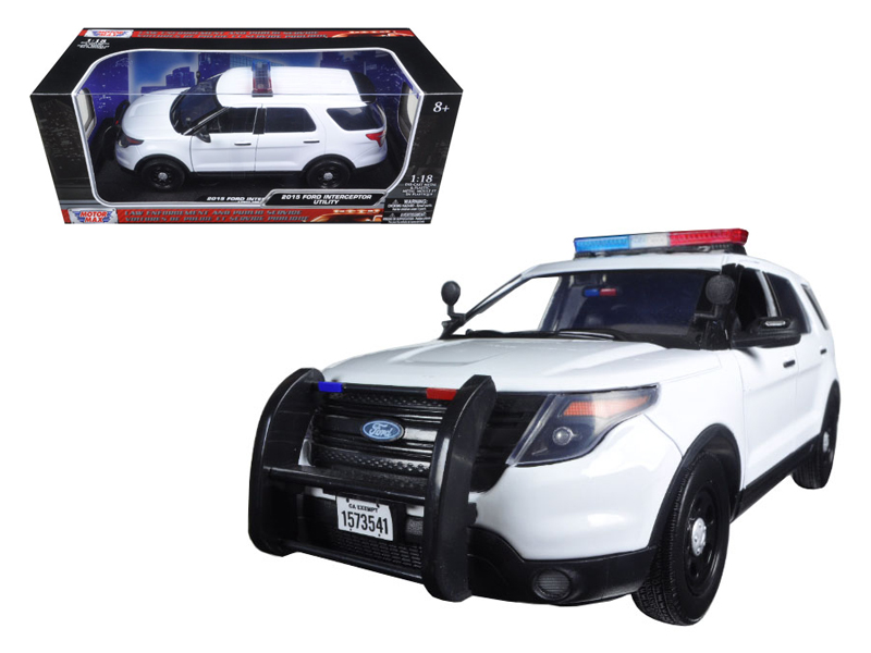 2009 Ford Crown Victoria Police Interceptor White with Yellow and Red Stripes "Illinois State Police" "Hot Pursuit" Series 10 1/24 Diecast Model Car by Greenlight