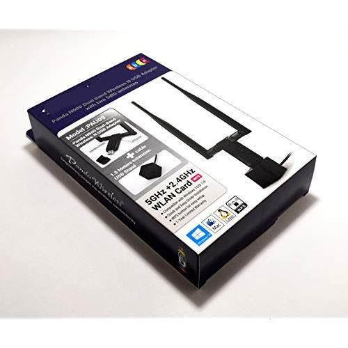 PAU09 N600 Dual Band 24GHz and 5GHz Wireless N USB Adapter WDual 5dBi Antennas Windows XPVista788110 Mint Ubuntu openSUSE Fedora Centos Kali Linux and Raspbian