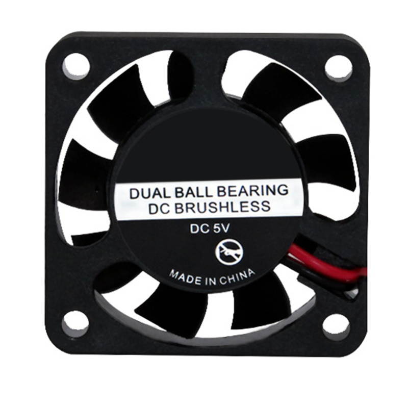 Cooling Fan Hydraulic Bearing Stable Performance Plastic Silent Heat Resistant Radiator Fan for Computer DC24V