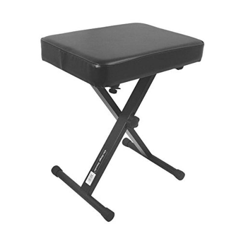 On Stage KT7800 Three-Position X-Style Bench Black