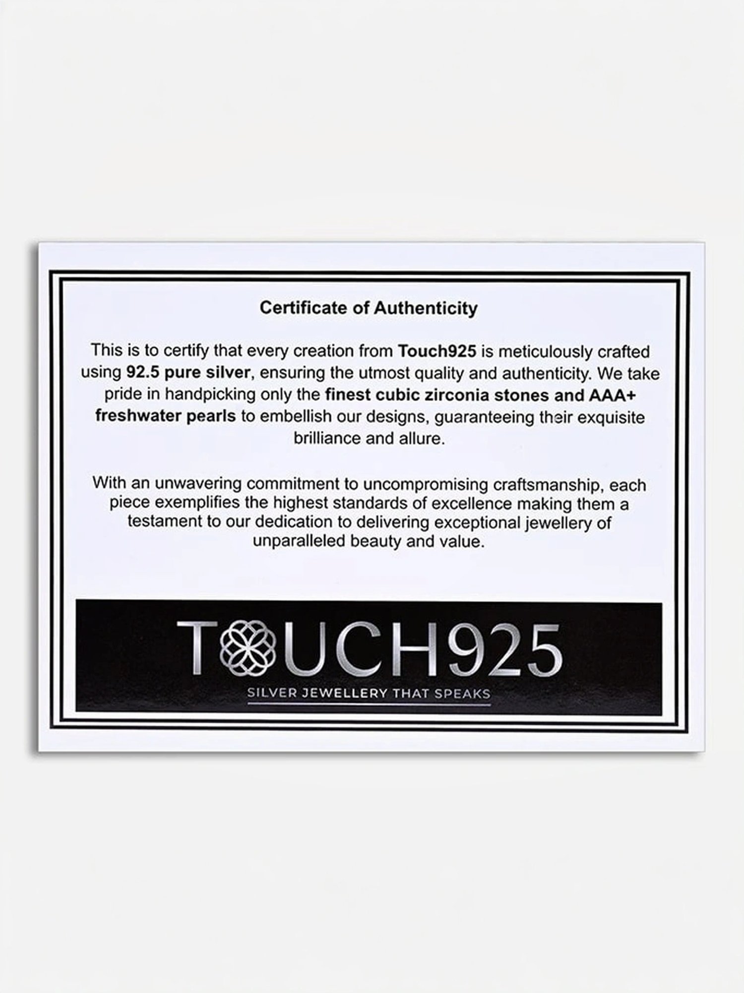 Touch925 Sterling Silver Gleaming G Initial Chain Pendant