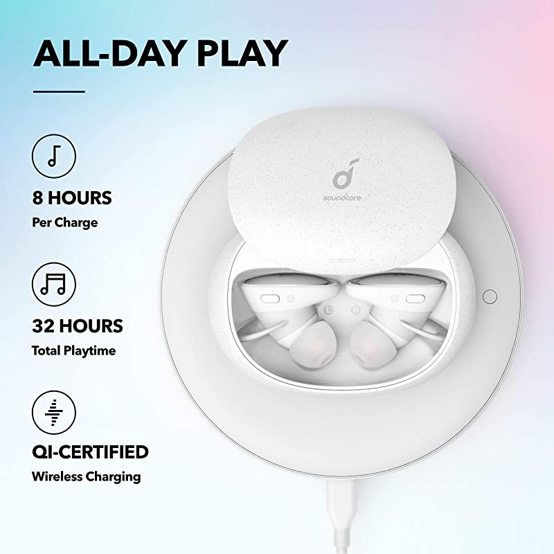 Anker  Liberty 2 Pro True Wireless Earbuds, Bluetooth Earbuds with Astria Coaxial Acoustic Architecture, in-Ear Studio Performance, 8-Hour Playtime, HearID Personalized EQ, Wireless Charging