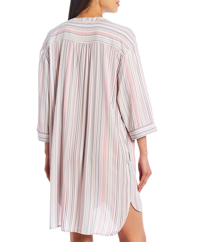 Sleep Sense Wallpaper Printed Short Sleeve Jersey Knit Sleepshirt